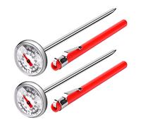 Meat Thermometers Probe 2PCS, Food Thermometer for Meat, Milk, Tea, Coffee, Food Temperature Probe, Cooking Thermometer - BBQ Accessories Thermapen