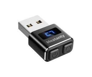 meatanty Undetectable USB Mouse Jiggler with Display, Multi-Track Modes