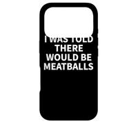 Meatball Apparel | Best Funny Meatballs Lover Design Case for iPhone 17 Pro