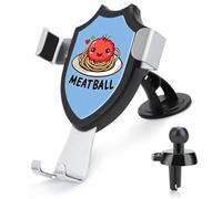 Meatball Cute Italian Spaghetti Car Phone Holder Funny Phone Mount for Women Men