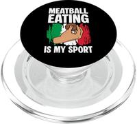 Meatball Eating Is My Sport Italian Kitchen Italy Lover PopSockets PopGrip for MagSafe