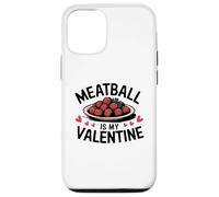 Meatball Is My Valentine Cute Italian Love Design Case for iPhone 12/12 Pro