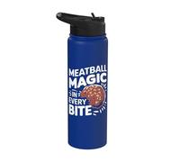 Meatball Magic in Every Bite - Meatball Stainless Steel Insulated Water Bottle