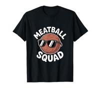 Meatball Squad Cute Italian Food Team Italy Crew T-Shirt
