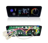 Meatender P7-PRO PID Control Board Replacement for Pit Boss Wood Pellet Grill Tailgater P7-340 / Lexington P7-540 / Classic P7-700 / Austin XL P7-1000 / 440FB1 Matte Black