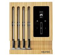 MEATER Block Smart Meat Thermometer - Honey & Bamboo, Yellow,Black