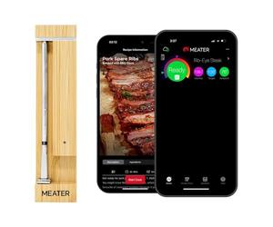 MEATER Pro / 2 Plus: Smart Bluetooth Wireless Meat Thermometer Digital | Lab-Certified Accuracy | Oven, Grill, Smoker, Air Fryer, BBQ, & Kitchen Cooking | Easy-to-Use with Free App