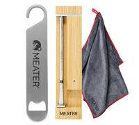 MEATER Pro Bundle: Smart Wireless Meat Thermometer with Built-In WiFi, Limited Edition Kitchen Towel & Bar Blade Opener | Long Range for Grilling, Smoking, Roasting & BBQ | 50+ Recipes in App