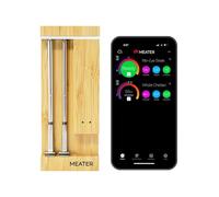 MEATER Pro Duo: WiFi Smart Meat Thermometer | 550°C High Heat Resistance | Long Range | Dual Probes | Six Sensors | BBQ, Oven, Grill, Smoker, Air Fryer, Deep Fryer | iOS & Android App