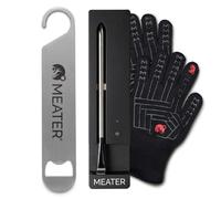 MEATER SE Bundle: Smart Wireless Meat Thermometer for Everyday Cooking with Heat-Resistant Mitts & Bar Blade Opener | Bluetooth Range for Oven, Hob, Air Fryer & More | 50+ Recipes in App