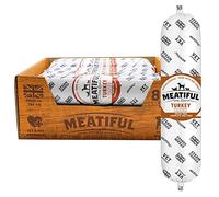 Meatiful | Complete Grain Free Wet Dog Food, Farm-Reared Turkey with Chickpea & Green Beans | Natural Ingredients with Added Vitamins | 80% Fresh Turkey | Hypoallergenic & Gluten Free (10 x 720g)