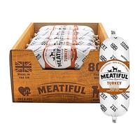 Meatiful | Complete Grain Free Wet Dog Food, Farm-Reared Turkey with Chickpea & Green Beans | Natural Ingredients with Added Vitamins | 80% Fresh Turkey | Hypoallergenic & Gluten Free (10 x 320g)