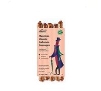 MeatLess Onion Kabanos Sausage 160g, ( Mini-Chorizo ) Great Snack for Any Occasion, 5 Delicious Sausages in Smooth Mood.