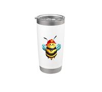 Meaty beekee, bee, Honey, fire Brigade, bee Hero Stainless Steel Insulated Tumbler