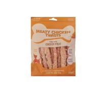 Meaty Chewy Chicken Twists 320g - Made With Chicken Meat - Grain Free - High In Protein - These Tasty Twists Are Packed With Flavour And Goodness