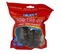 Meaty Dog Treats Real Meat, Low Fat, No Artificial Colours, Mixed Kebab, Beef Spiral, Chicken Collagen Twist & Bundle, Natural, Lasting Chews Dogs - Zvire (250g, Springy Beef Spiral Dog Treats)