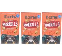Meaty Rolls Dog Biscuits 500g - Oven Baked Dog Treats with Omega 3 & Calcium - Healthy Skin, Coat & Bones - Grain Free - Adult Dogs - No Artificial Flavourings