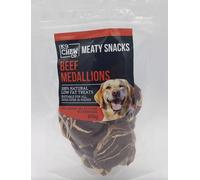 Meaty Snacks Beef Medallions 100g 100% Natural Low Fat Dog Treats and Training Aid
