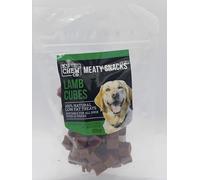 Meaty Snacks Lamb Cubes 100g 100% Natural Low Fat Dog Treats and Training Aid No Grain, No Gluten, No Rawhide