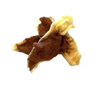 Meaty Snacks Rabbit Ears with Chicken 100g 100% Natural Low Fat Dog Treats and Training Aid