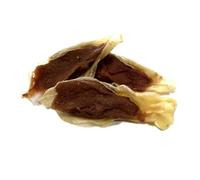 Meaty Snacks Rabbit Ears with Lamb 100g 100% Natural Low Fat Dog Treats and Training Aid