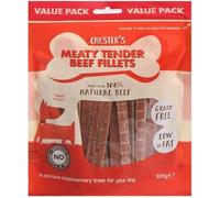 Meaty Tender Beef Fillets - Soft Dog Treats, High Protein, (1x, Beef Fillets)