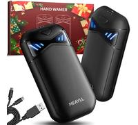 Meayll Hand Warmers Rechargeable 2 Pack, Magnetic Pocket Warmers with Up to 6 Hrs of Real-World Heat, The for Men & Women, Ideal for Dog Walking, Outdoor & Raynaud's