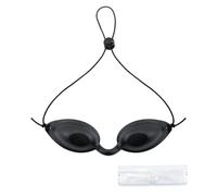 Mebamce Tanning Goggles, LED Light Therapy Sunbed Goggles for Women