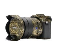 Mebont Camera Accessory Compatible with Sony RX10M5, Scratch & Wear Resistant Protective Decal Sticker Camera Skin Cover Film Camouflage (Wave Gold)