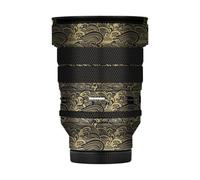 Mebont Camera Accessory Compatible with Tamron 12-20mm F2.8 Sony E Mount, Scratch & Wear Resistant Protective Decal Sticker Lens Skin Cover Film Camouflage (Wave Gold)