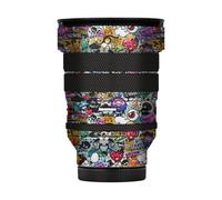 Mebont Camera Accessory Compatible with Tamron 12-20mm F2.8 Sony E Mount, Scratch & Wear Resistant Protective Decal Sticker Lens Skin Cover Film Camouflage (Graffiti Cartoon)