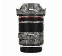 Mebont Camera Decal Skin for Canon RF 20mm F1.4 L VCM 3M Material Sticker Waterproof Lens Protector(Nordic Triangle Titanium)