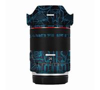 Mebont Camera Decal Skin for Canon RF 20mm F1.4 L VCM 3M Material Sticker Waterproof Lens Protector(Circuit Blue)
