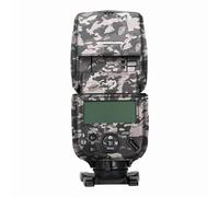 Mebont Camera Decal Skin for Canon SPEEDLITE EL-10 3M Material Sticker Waterproof Flash Protector(Camo Black)
