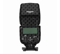 Mebont Camera Decal Skin for Canon SPEEDLITE EL-10 3M Material Sticker Waterproof Flash Protector(Chidroi Black)