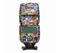 Mebont Camera Decal Skin for Canon SPEEDLITE EL-10 3M Material Sticker Waterproof Flash Protector(Graffiti Cartoon)