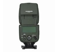 Mebont Camera Decal Skin for Canon SPEEDLITE EL-10 3M Material Sticker Waterproof Flash Protector(Leather Green)