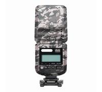 Mebont Camera Decal Skin for Godox TT520Ⅲ 3M Material Sticker Waterproof Flash Protector(Camo Black)