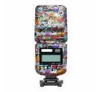 Mebont Camera Decal Skin for Godox TT520Ⅲ 3M Material Sticker Waterproof Flash Protector(Graffiti Cartoon)