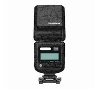 Mebont Camera Decal Skin for Godox TT520Ⅲ 3M Material Sticker Waterproof Flash Protector(Splash Black)