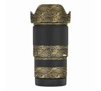 Mebont Camera Decal Skin for Sigma 16-300mm F3.5-6.7 DC OS Canon Mount 3M Material Sticker Waterproof Lens Protector(Wave Gold)