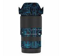 Mebont Camera Decal Skin for Sigma 16-300mm F3.5-6.7 DC OS Canon Mount 3M Material Sticker Waterproof Lens Protector(Circuit Blue)