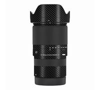 Mebont Camera Decal Skin for Sigma 16-300mm F3.5-6.7 DC OS Canon Mount 3M Material Sticker Waterproof Lens Protector(Carbon Fiber Black)