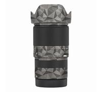 Mebont Camera Decal Skin for Sigma 16-300mm F3.5-6.7 DC OS Canon Mount 3M Material Sticker Waterproof Lens Protector(Nordic Triangle Titanium)