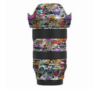 Mebont Camera Decal Skin for Sigma 17-40mm F1.8 DC ART Fuji X Mount 3M Material Sticker Waterproof Lens Protector(Graffiti Cartoon)