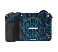 Mebont Camera Decal Skin for Sony FX2B 3M Material Sticker Waterproof Camera Protector(Circuit Blue)