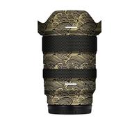 Mebont Camera Decal Skin for Tamron 16-30mm F2.8 G2 Sony Mount 3M Material Sticker Waterproof Lens Protector(Wave Gold)