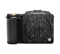 Mebont Lens Protective Sticker Wrap for Hasselblad X1D II 50C, Camouflage Pattern, Scratch-Resistant & Wear-Resistant 3M Material Camera Body & Lens Protective Film(Circuit Gold)