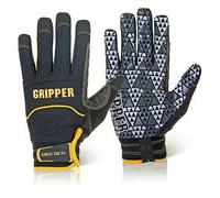 Mec Dex Rough Gripper Mechanics Gloves 1Pr Black M MECPR-741M