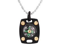 MecArmy CMP Mini Titanium/Brass Grade Compass, Luxury Pocket Survival Compass- Father to Son Gifts, Mom/dad to Son Gifts for Graduation, Birthday